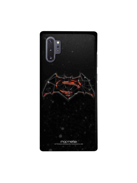 

macmerise Black & Orange DC Comics Bat Super Trace Sublime Back Case Samsung Galaxy Note 10 Plus Back Case