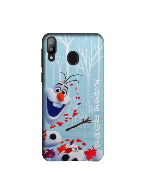 

macmerise Blue & White Disney Free Hugs Sublime Samsung Galaxy M20 Back Case