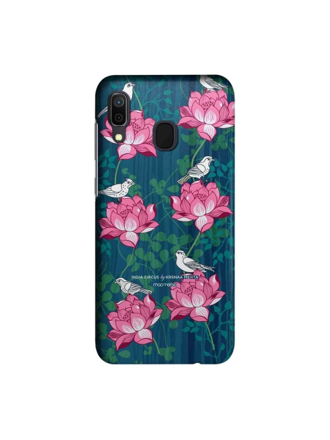 

macmerise Teal Blue & Pink India Circus Desired Awakening Printed Samsung Galaxy A30 Back Case