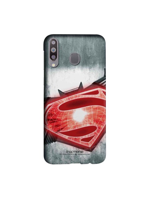 

macmerise Grey & Red DC Comics Legends Will Collide Sublime Samsung Galaxy M30 Back Case