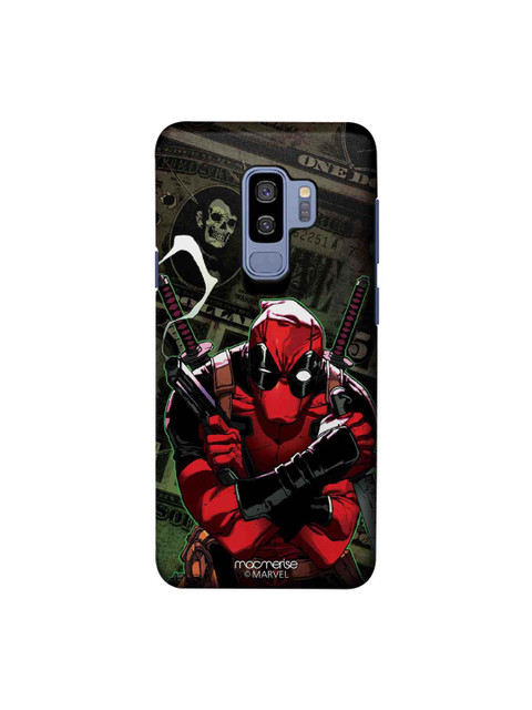 

macmerise Red & Black Marvel Comics Deadpool Dollar Sublime Samsung Galaxy S9 Plus Back Case