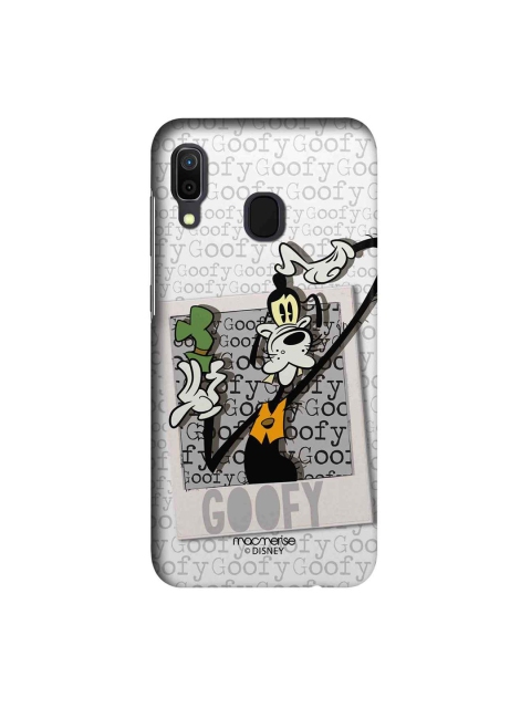 

macmerise White & Black Disney Hello Mr Goofy Sublime Samsung Galaxy A30 Back Case