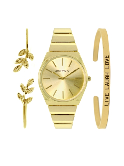 

Joker & Witch Abella Gold toned Watch Gift Set