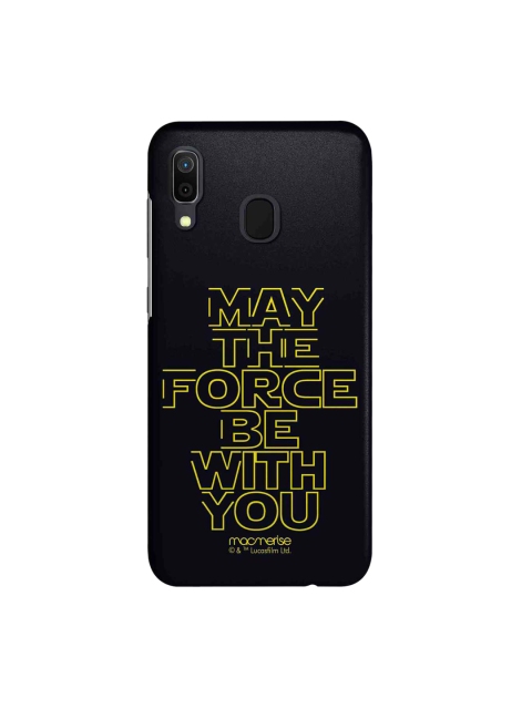 

macmerise Black & Yellow Star Wars Classic Sublime Samsung Galaxy A30 Back Case