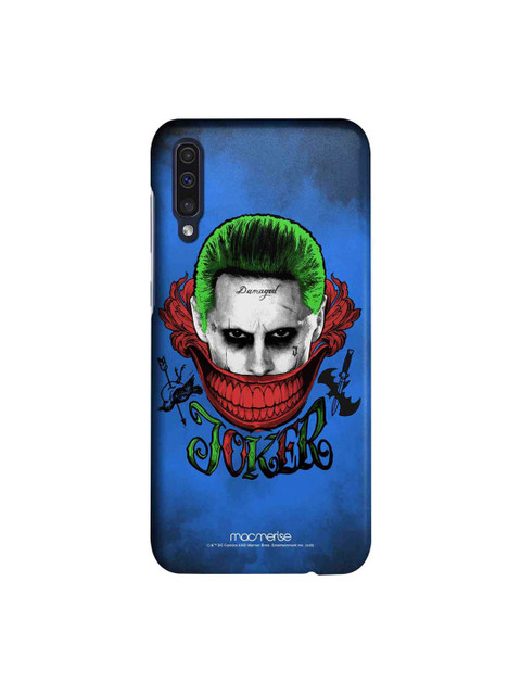 

macmerise Blue & Red DC Comics Damaged Joker Sublime Samsung Galaxy A50 Back Case