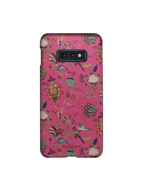

macmerise Pink & Green Payal Singhal Chidiya Sublime Samsung Galaxy S10E Back Case