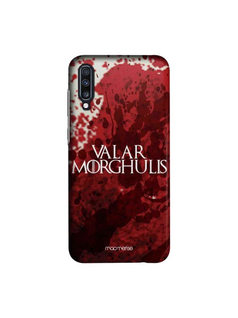 

macmerise Red & White Valar Morghulis Sublime Samsung Galaxy A70 Back Case