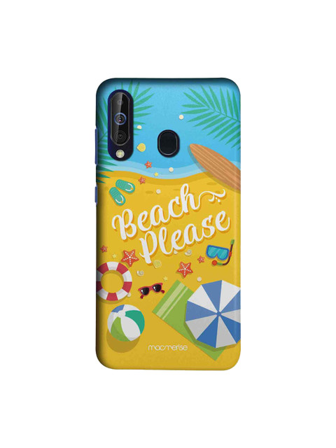 

macmerise Yellow & Blue Beach Please Sublime Samsung Galaxy A60 Back Case