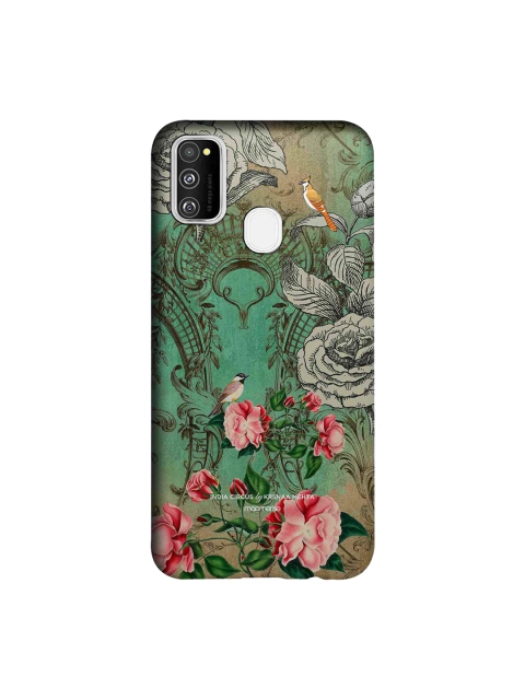 

macmerise Green & Pink India Circus Bird Gaze Sublime Samsung Galaxy M30S Back Case