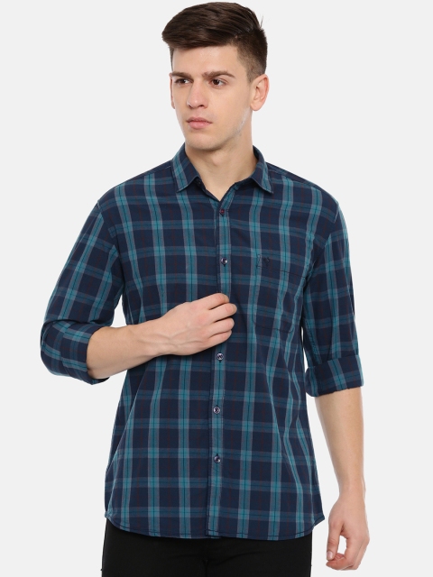

Classic Polo Men Multicoloured Regular Fit Checked Casual Shirt, Multi