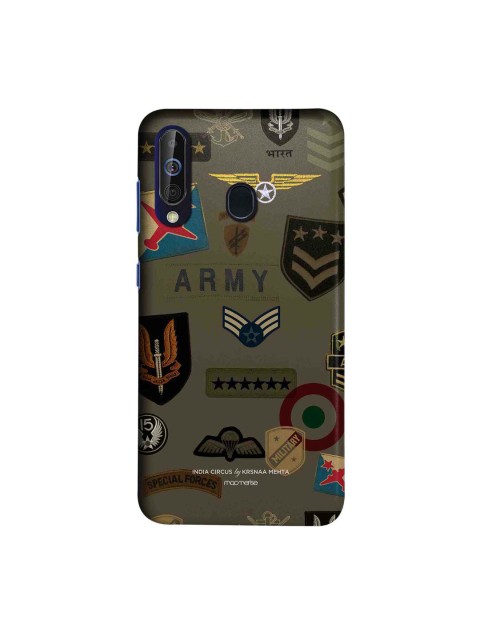

macmerise Olive Green & Black Roger That Sublime Samsung Galaxy M40 Back Case