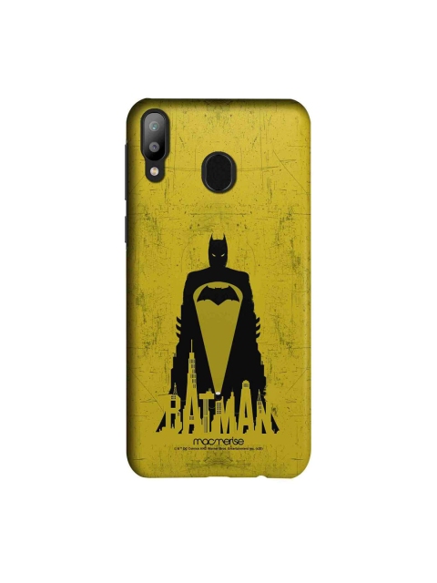 

macmerise Yellow & Black DC Comics Bat Sigl Sublime Samsung Galaxy M20 Back Case