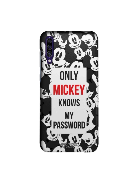 

macmerise Black & White Mickey Mouse Printed Samsung Galaxy A30S Back Case