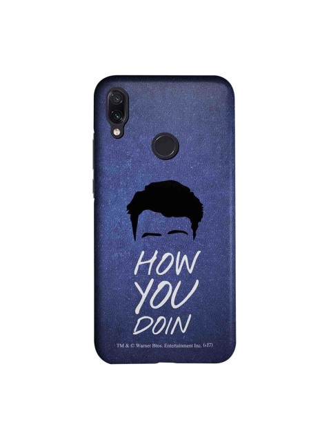 

macmerise Blue & Black Friends How You Doin Xiaomi Redmi Note 7 Back Case