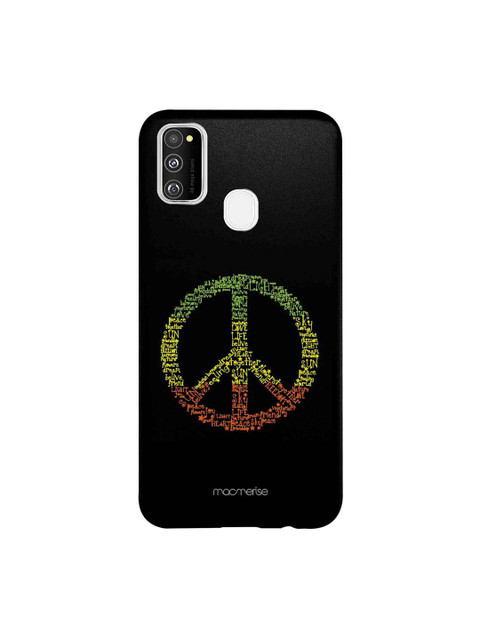 

macmerise Black & Green Symbol Of Peace Samsung Galaxy M30S Back Case