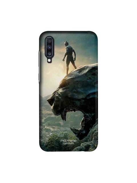 

macmerise Grey & Green Marvel Comics Panther Glorified Sublime Samsung Galaxy A70 Back Case