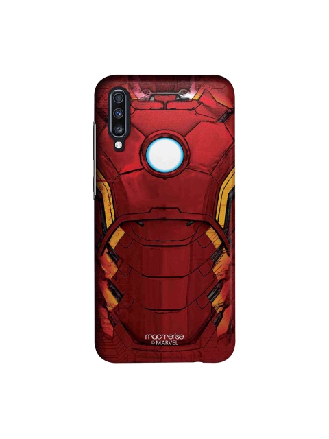 

macmerise Red Marvel Comics Suit of Armour Sublime Samsung Galaxy A70 Back Case