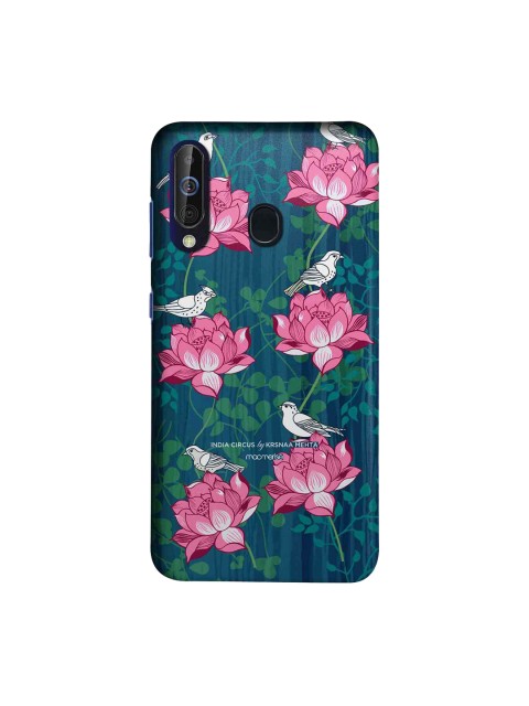 

macmerise Teal Blue & Pink India Circus Desired Awakening Printed Samsung Galaxy M40 Back Case