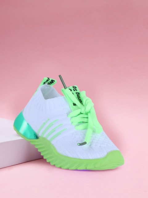 

PASSION PETALS Unisex Kids White Led Lightweight Sneakers