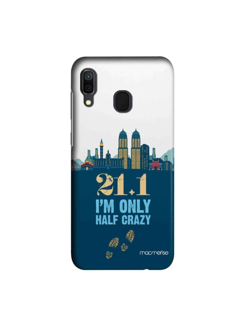 

macmerise Blue & White Half Crazy Sublime Samsung Galaxy A30 Back Case