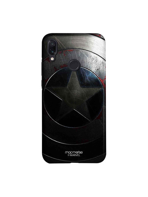 

macmerise Grey & Black Rusted Captain America Shield Sublime Xiaomi Redmi Note 7 Back Case