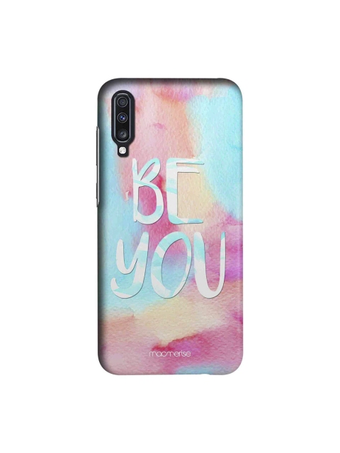 

macmerise Pink & Blue Be You Sublime Samsung Galaxy A70 Back Cover