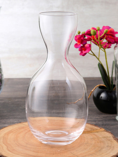 

Pure Home and Living Transparent Solid Glass Podium 1.3 L Decanter