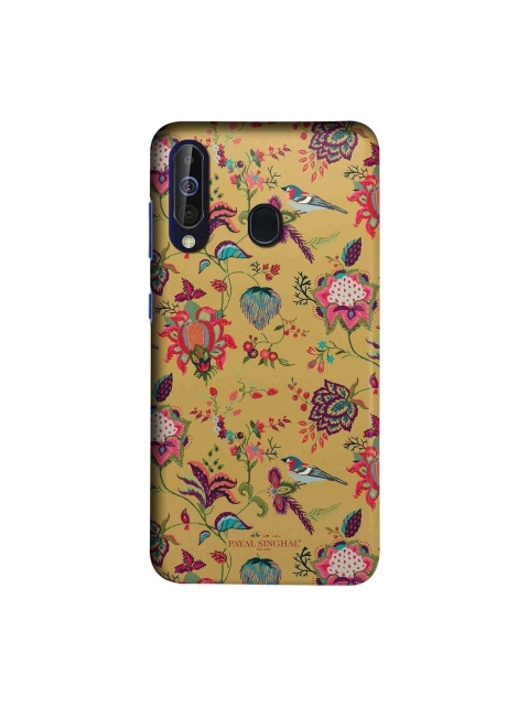

macmerise Mustard Yellow & GreenPayal Singhal Chidiya Sublime Samsung Galaxy A60 Back Cover