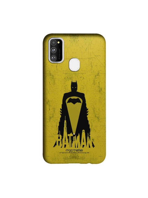 

macmerise Yellow & Black DC Comics Bat Sigl Sublime Samsung Galaxy M30S Back Case