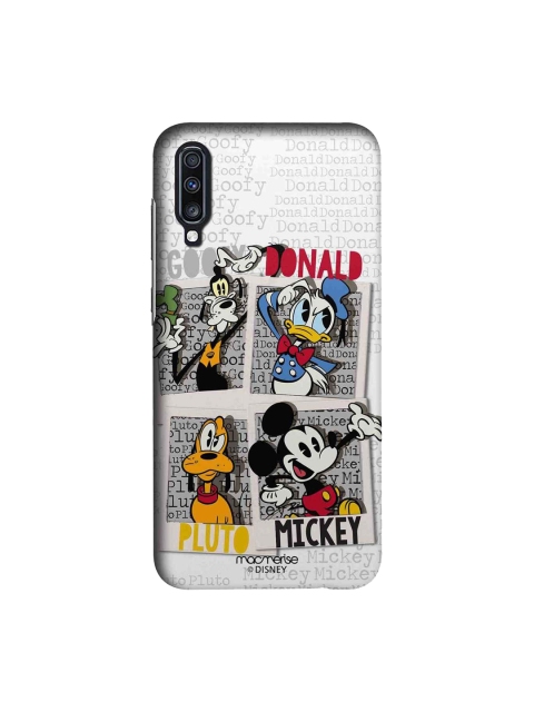 

macmerise White & Black Disney Dudes Samsung Galaxy A70 Back Case