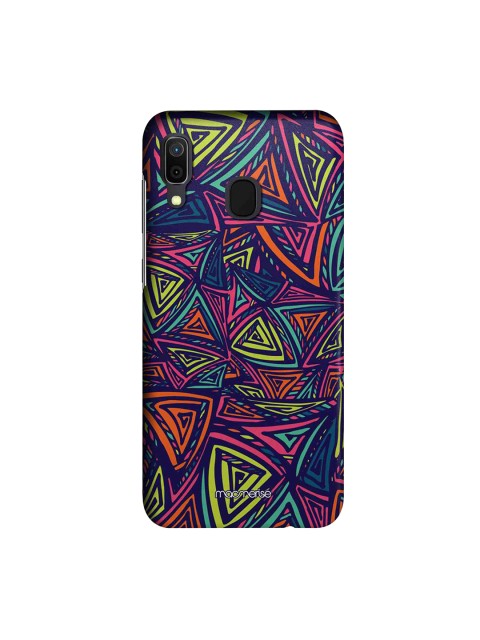 

macmerise Multicoloured Neon Angles Sublime Samsung Galaxy A30 Back Case, Multi