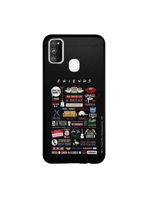 

macmerise Black & White Friends Infographic Samsung Galaxy M30S Back Case