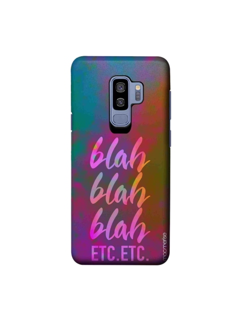 

macmerise Magenta & Green Blah Blah Sublime Samsung Galaxy S9 Plus Back Case