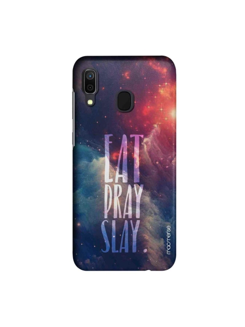

macmerise Purple & Red Eat Pray Slay Sublime Samsung Galaxy A30 Back Case