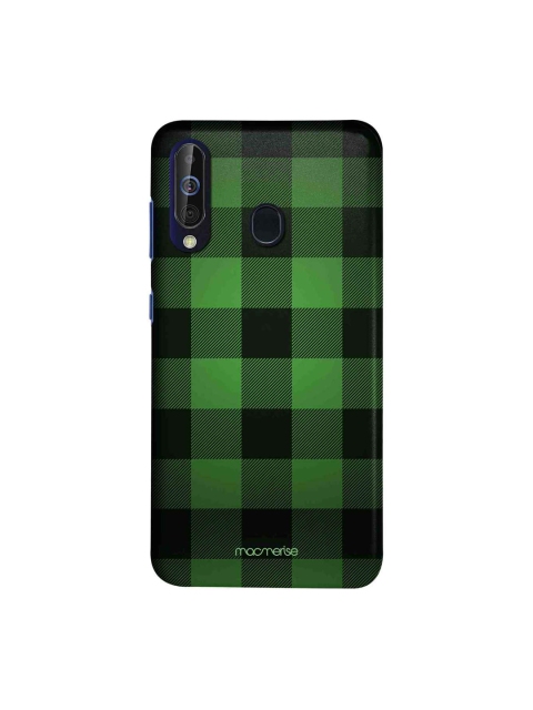 

macmerise Green & Black Checkmate Sublime Samsung Galaxy M40 Back Case