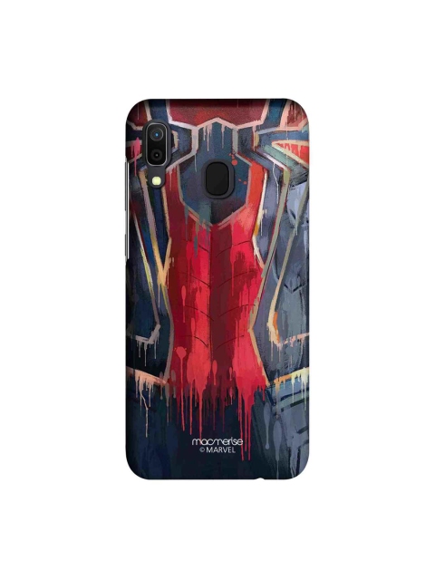 

macmerise Blue & Red Marvel Comics Grunge Suit Spidey Sublime Samsung Galaxy A30 Back Case