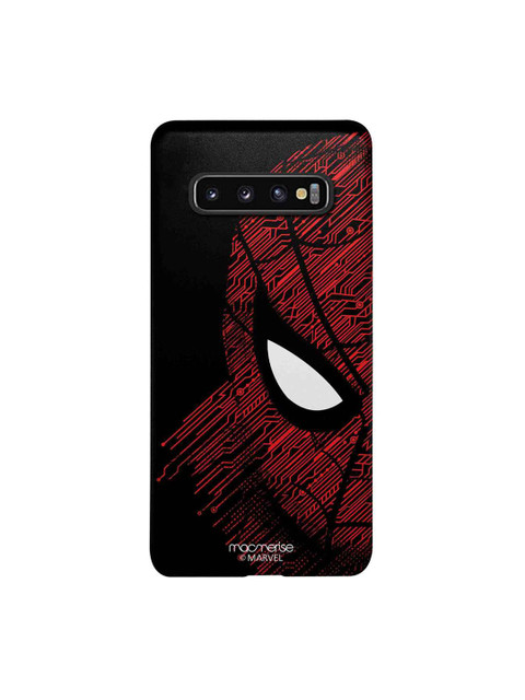 

macmerise Black & Red Marvel Comics Sketch Out Spiderman Sublime Samsung Galaxy S10 Back Case