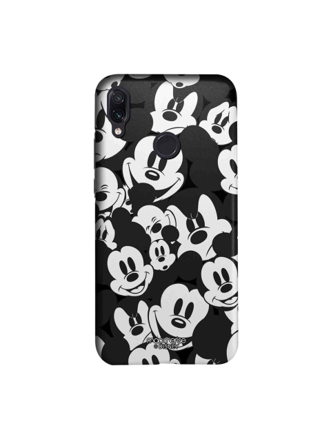 

macmerise Black & White Disney Mickey Mouse Smileys Sublime Xiaomi Redmi Note 7 Back Case