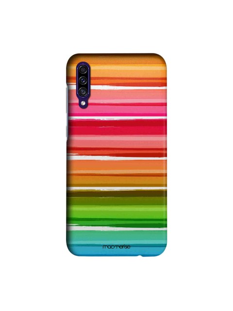 

macmerise Multicoloured Colourful Brush Strokes Sublime Samsung Galaxy A30S Back Case, Multi