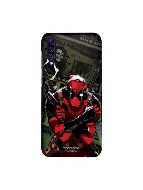 

macmerise Red & Black Marvel Comics Deadpool Dollar Sublime Samsung Galaxy A30S Back Case