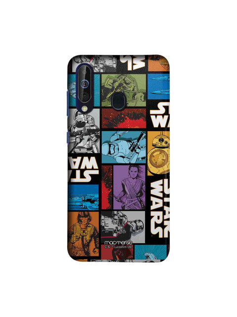 

macmerise Multicoloured Star Wars The Force Awakens Sublime Samsung Galaxy M40 Back Cover, Multi