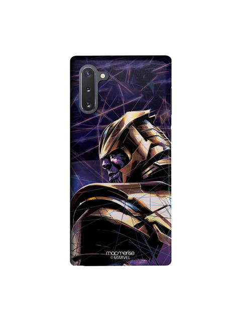 

macmerise Purple & Black Marvel Comics Thanos On Edge Sublime Samsung Galaxy Note 10 Back Case