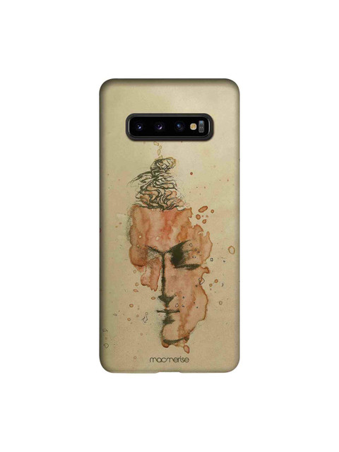 

macmerise Beige & Brown Buddha Droplets Sublime Samsung Galaxy S10 Plus Back Case