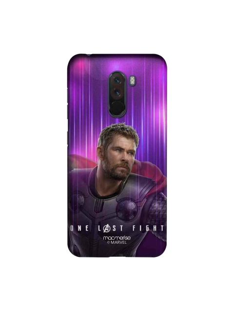 

macmerise Pink & Grey Marvel Comics Thor One Last Fight Sublime Xiaomi Poco F1 Back Cover