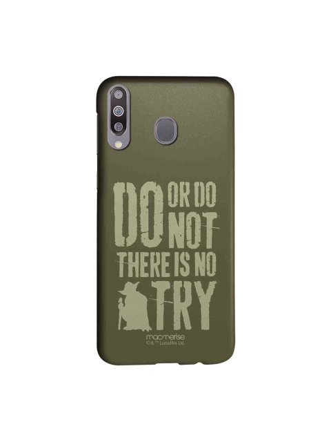 

macmerise Olive Green Star Wars Yoda Theory Sublime Back Case Samsung Galaxy M30 Back Case
