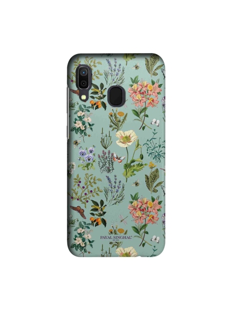 

macmerise Green & Pink Payal Singhal Titli Aqua Sublime Samsung Galaxy A30 Back Cover