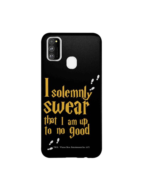 

macmerise Black & Yellow Harry Potter Solemnly Swear Samsung Galaxy M30S Back Case