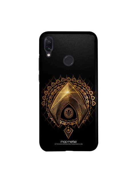 

macmerise Black & Gold-Toned Aquaman Logo Sublime Xiaomi Redmi Note 7 Back Cover