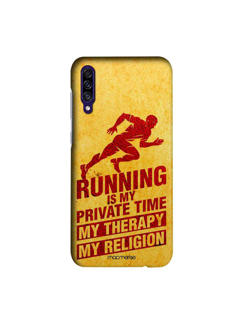 

macmerise Yellow & Red Religion Of Running Sublime Samsung Galaxy A30S Back Case
