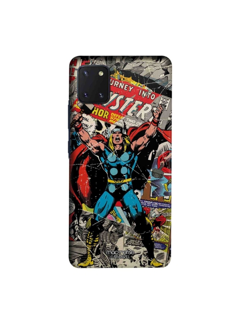 

macmerise Grey & Blue Comic Thor Sublime Samsung Note10 Lite Back Cover